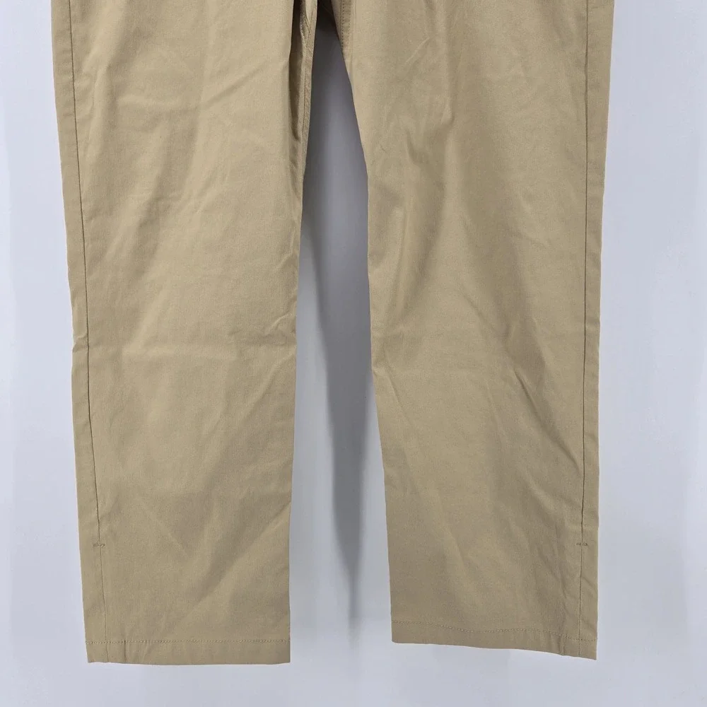The North Face Pants Mens 34 Short Sprag 5 Pocket Khaki Stone UV Water Repellent